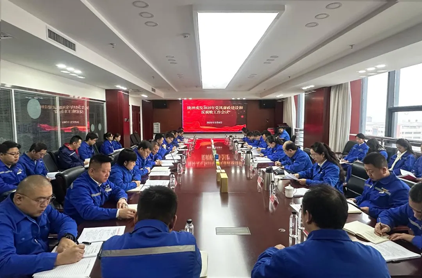 陇神戎发召开2025年党风廉政建设和反腐败工作会议
